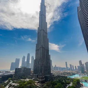  Апартаменты Prestige Living 1br With Full Burj Khalifa View By ОАЭ